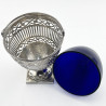 Elegant George III Sterling Silver Sugar Basket
