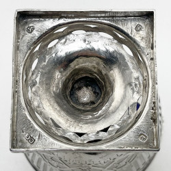 Elegant George III Sterling Silver Sugar Basket