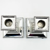 Stylish Pair of Edwardian Sterling Silver Candlesticks