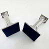 Stylish Pair of Edwardian Sterling Silver Candlesticks
