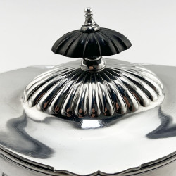 Good Quality 10.3 Troy Oz Sterling Silver Tea Caddy