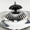 Good Quality 10.3 Troy Oz Sterling Silver Tea Caddy