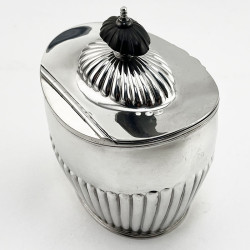 Good Quality 10.3 Troy Oz Sterling Silver Tea Caddy