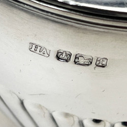Good Quality 10.3 Troy Oz Sterling Silver Tea Caddy