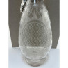 English Victorian Silver Plated and Engraved Claret Jug