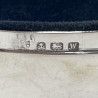 Stylish Plain Sterling Silver Jewellery or Trinket Box