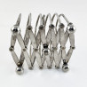 Victorian Novelty Silver Plated Expanding Toast Rack