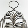 Victorian Novelty Silver Plated Expanding Toast Rack