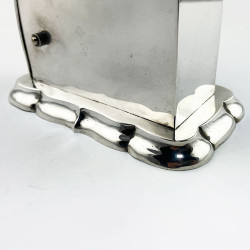Rare and Large Edwardian Sterling Silver Postal Scales