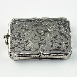 Early Victorian Sterling Silver Edward Smith Vinaigrette