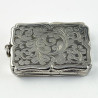Early Victorian Sterling Silver Edward Smith Vinaigrette