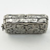 Early Victorian Sterling Silver Edward Smith Vinaigrette