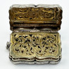 Early Victorian Sterling Silver Edward Smith Vinaigrette
