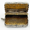 Early Victorian Sterling Silver Edward Smith Vinaigrette