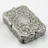 Early Victorian Sterling Silver Edward Smith Vinaigrette
