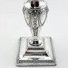Pair of Edwardian Elkington & Co Sterling Silver Candlesticks