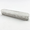 Good Gauge Edwardian Sterling Silver Jewellery Trinket Box