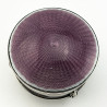 Sterling Silver and Guilloche Enamel Jewellery or Trinket Box