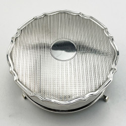 Stylish Sterling Silver Jewellery or Trinket Box