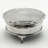 Stylish Sterling Silver Jewellery or Trinket Box