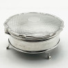Stylish Sterling Silver Jewellery or Trinket Box