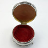 Stylish Sterling Silver Jewellery or Trinket Box