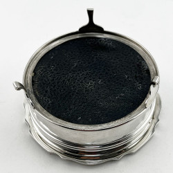 Stylish Sterling Silver Jewellery or Trinket Box