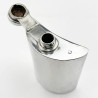 Superb Quality 6.8 Troy Oz Sterling Silver Hip Flask