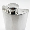 Superb Quality 6.8 Troy Oz Sterling Silver Hip Flask