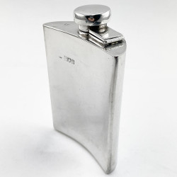 Superb Quality 6.8 Troy Oz Sterling Silver Hip Flask