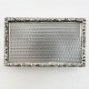 Good Quality Sterling Silver Snuff or Trinket Box