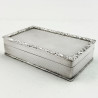 Good Quality Sterling Silver Snuff or Trinket Box