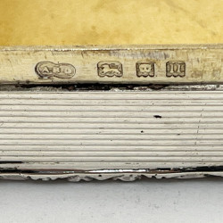 Good Quality Sterling Silver Snuff or Trinket Box