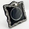 Unusual Design Edwardian Sterling Silver Photo Frame (1903)