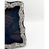 Unusual Design Edwardian Sterling Silver Photo Frame