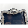 Unusual Design Edwardian Sterling Silver Photo Frame
