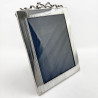 Stylish and Good Gauge Sterling Silver Rectangular Photo Frame (1930)