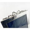 Stylish and Good Gauge Sterling Silver Rectangular Photo Frame