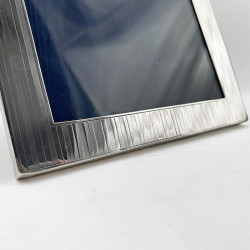 Stylish and Good Gauge Sterling Silver Rectangular Photo Frame
