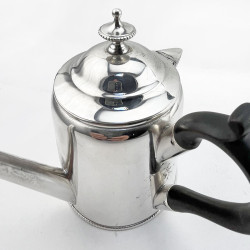 Exceptional Late Victorian George III Style Silver Plated Argyle