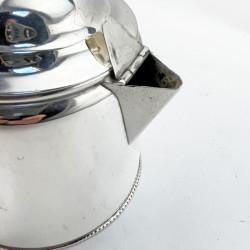 Exceptional Late Victorian George III Style Silver Plated Argyle