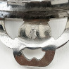 Pretty Victorian Silver Plated Biscuit Barrel