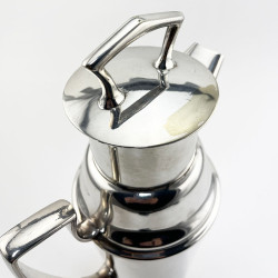 Unusual Design Asprey Silver Plated Cocktail Shaker