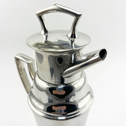 Unusual Design Asprey Silver Plated Cocktail Shaker