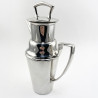 Unusual Design Asprey Silver Plated Cocktail Shaker