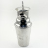 Unusual Design Asprey Silver Plated Cocktail Shaker