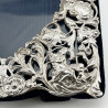 Beautiful William Comyns Victorian Sterling Silver Photo Frame