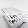 Large Handsome Silver Plated Cigar or Trinket Box