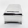 Large Handsome Silver Plated Cigar or Trinket Box