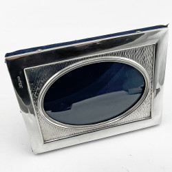 Good Gauge and Quality Edwardian Sterling Silver Photo Frame
